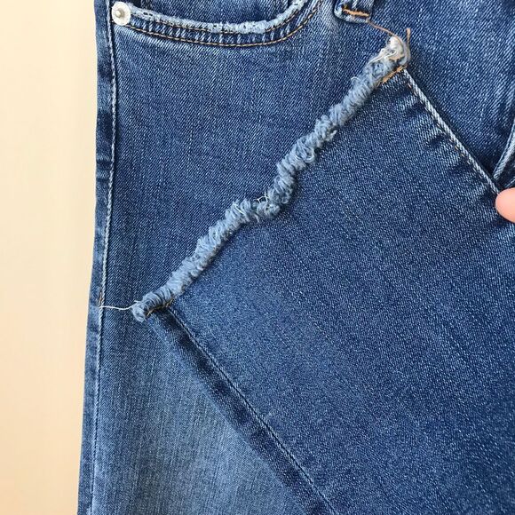 Free People • High Waist Crop Straight Leg Jeans - Picture 3 of 8